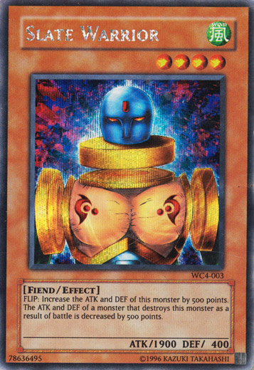 Slate Warrior [WC4-003] Secret Rare 