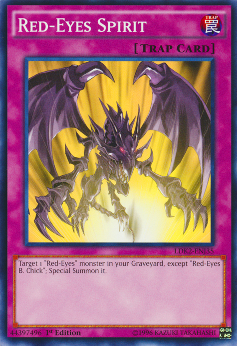 Red-Eyes Spirit [LDK2-ENJ35] Common 