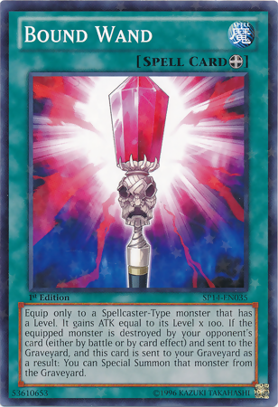 Bound Wand [SP14-EN035] Starfoil Rare 