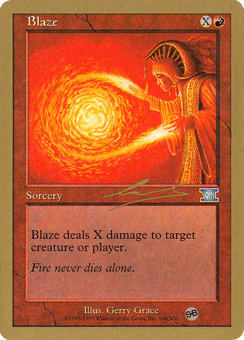 Blaze (Nicolas Labarre) [World Championship Decks 2000] 