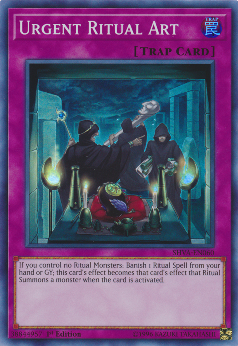 Urgent Ritual Art [SHVA-EN060] Super Rare 