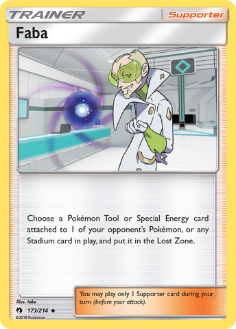 Faba (173/214) [Sun &amp; Moon: Lost Thunder] 