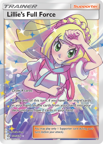 Lillie's Full Force (230/236) [Sun &amp; Moon: Cosmic Eclipse] 