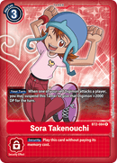 Sora Takenouchi [BT2-084] (Buy-A-Box Promo) [Release Special Booster Ver.1.0 Promos] 