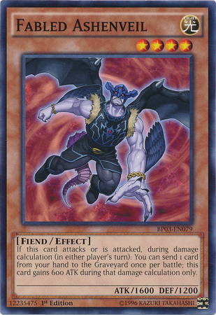 Fabled Ashenveil [BP03-EN079] Common 