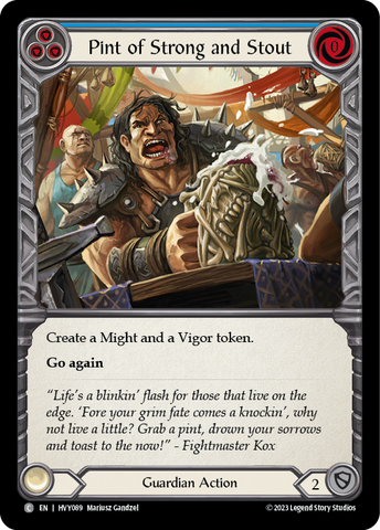 Pint of Strong and Stout [HVY089] (Heavy Hitters) Rainbow Foil 