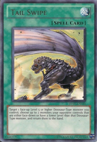 Tail Swipe [TU07-EN010] Rare 