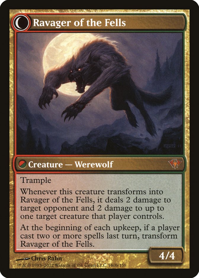 Huntmaster of the Fells // Ravager of the Fells [Dark Ascension] 