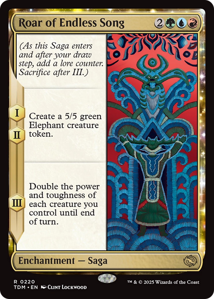 Roar of Endless Song [Tarkir: Dragonstorm] 