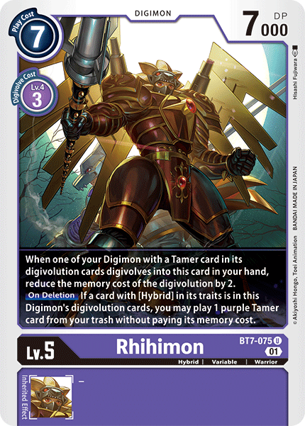 Rhihimon [BT7-075] [Next Adventure]