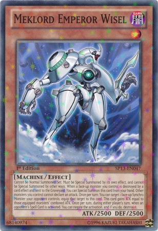 Meklord Emperor Wisel [SP13-EN047] Starfoil Rare 
