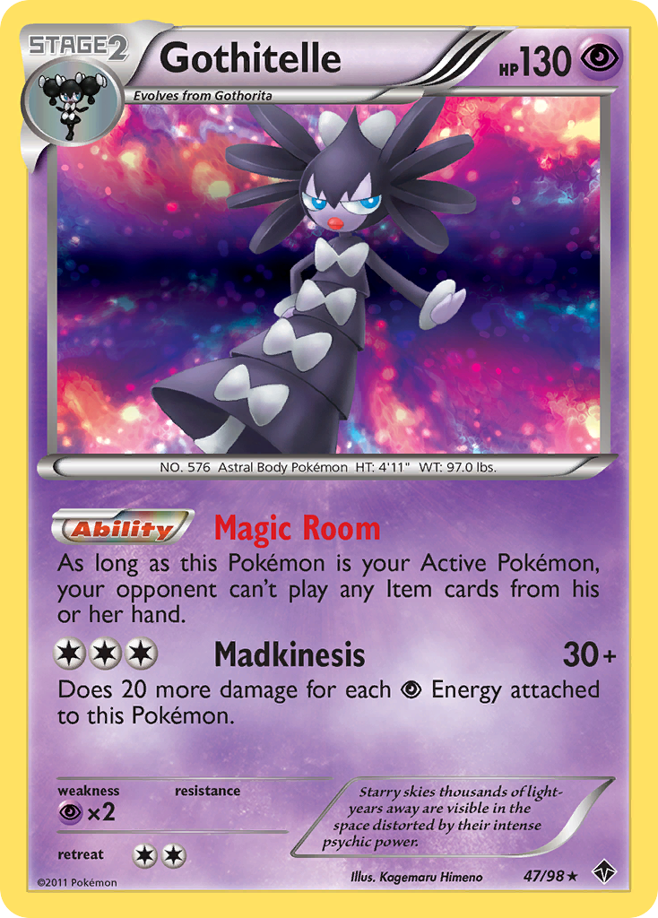 Gothitelle (47/98) [Black &amp; White: Emerging Powers] 