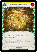 Summerwood Shelter (Yellow) [ELE126] (Tales of Aria) 1st Edition Rainbow Foil 