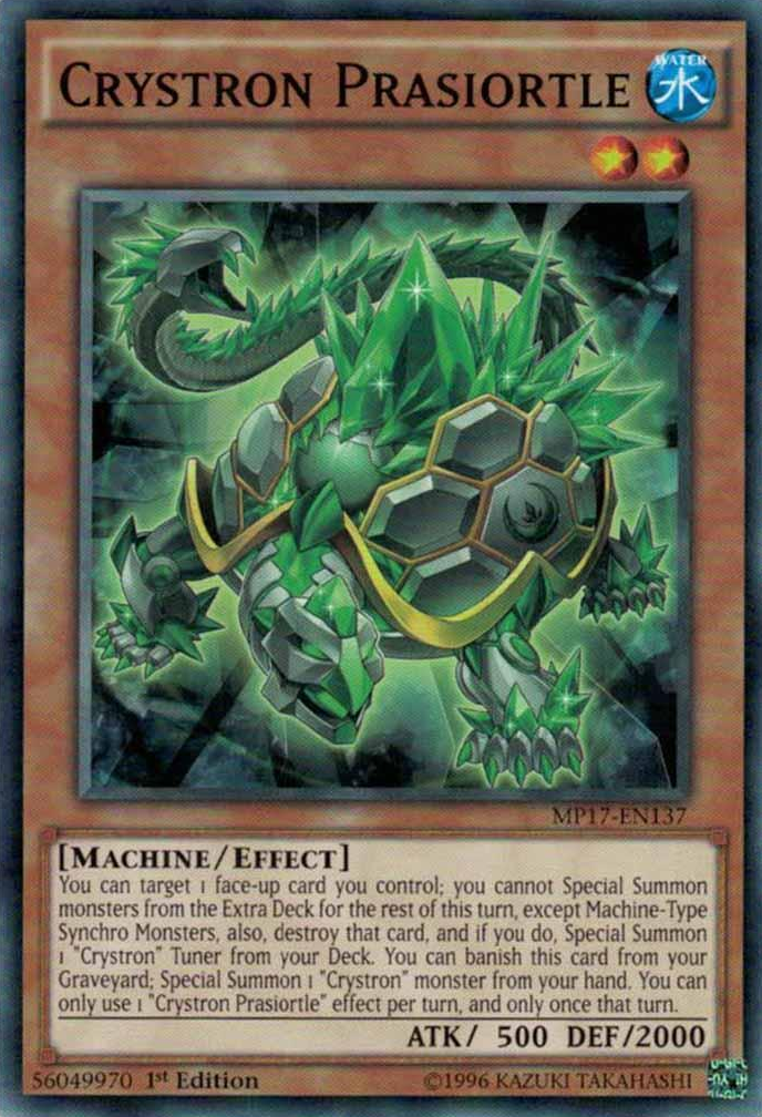 Crystron Prasiortle [MP17-EN137] Common 