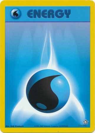 Water Energy (111/111) [Neo Genesis Unlimited] 