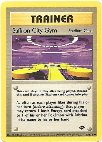 Saffron City Gym (122/132) [Gym Challenge Unlimited] 