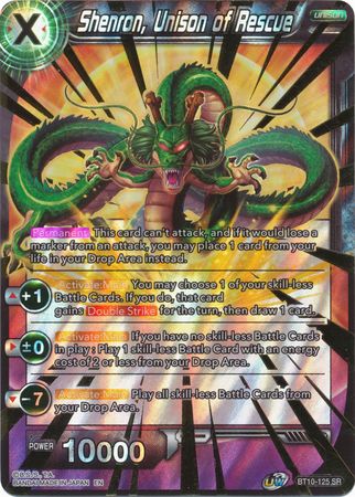 Shenron, Unison of Rescue (BT10-125) [Rise of the Unison Warrior]