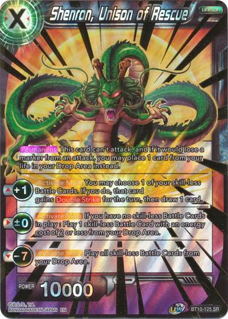 Shenron, Unison of Rescue (BT10-125) [Rise of the Unison Warrior] 