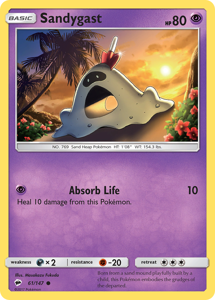 Sandygast (61/147) [Sun &amp; Moon: Burning Shadows] 