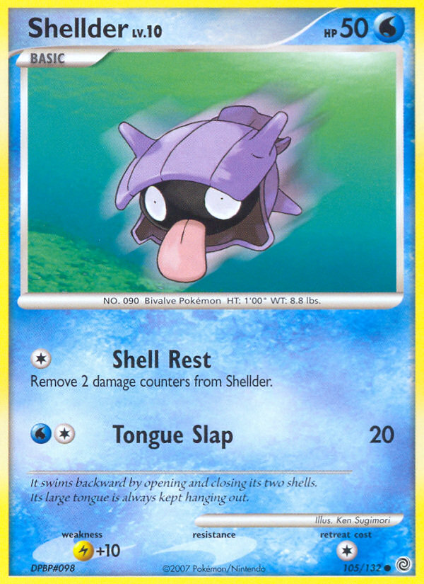 Shellder (105/132) [Diamond &amp; Pearl: Secret Wonders] 