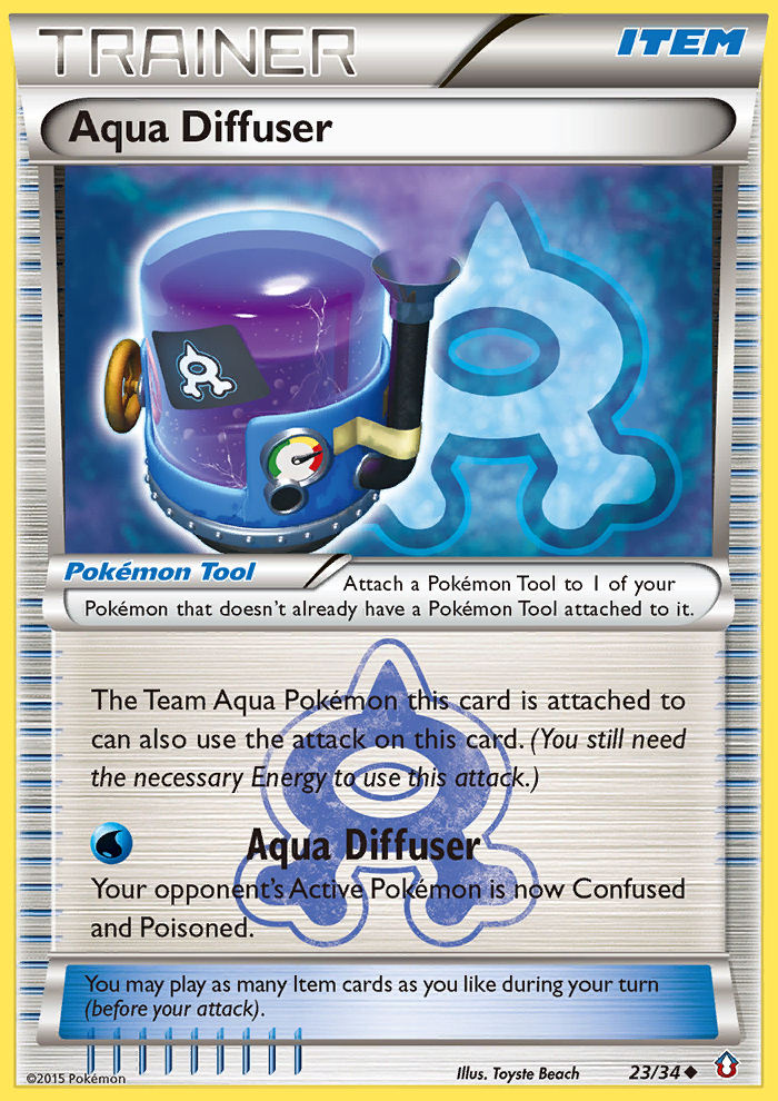 Aqua Diffuser (23/34) [XY: Double Crisis] 