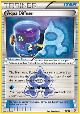 Aqua Diffuser (23/34) [XY: Double Crisis] 