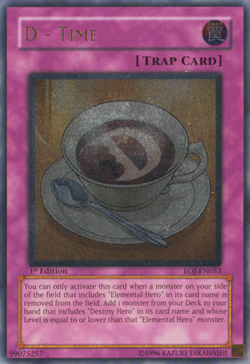 D - Time [EOJ-EN053] Ultimate Rare 