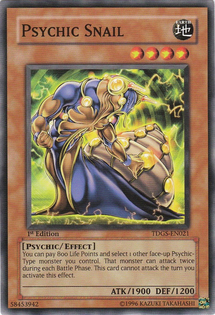 Psychic Snail [TDGS-EN021] Common 