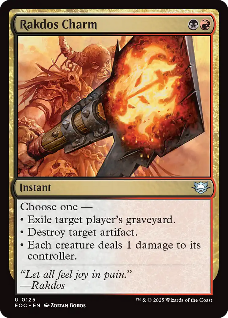 Rakdos Charm [Edge of Eternities Commander] 