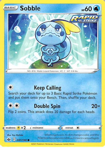 Sobble (041/198) [Sword &amp; Shield: Chilling Reign] 
