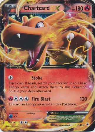 Charizard EX (11/106) (Jumbo Card) [XY: Flashfire] 