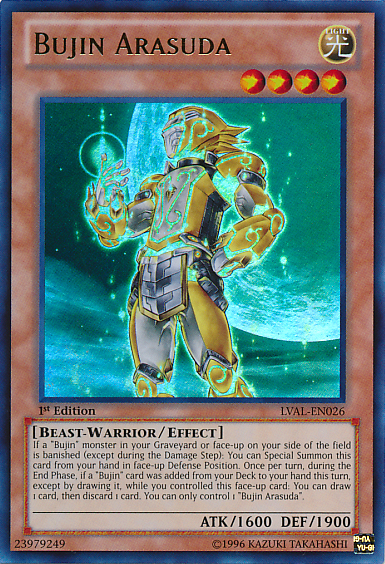 Bujin Arasuda [LVAL-EN026] Ultra Rare 