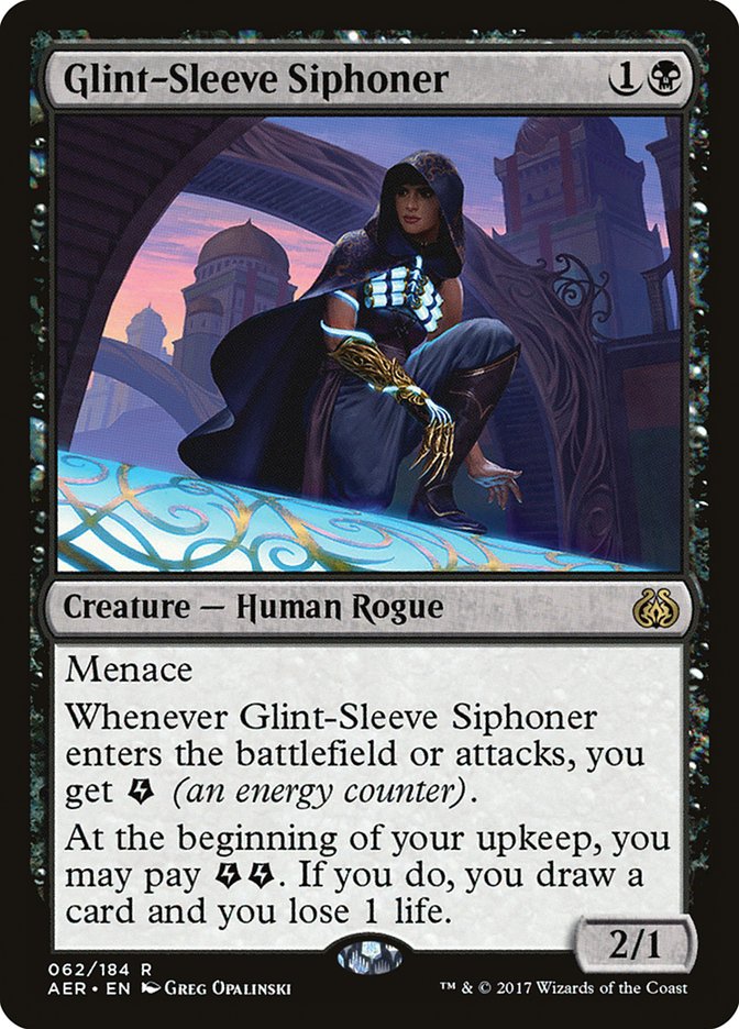 Glint-Sleeve Siphoner [Aether Revolt] 