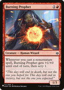 Burning Prophet [The List Reprints] 