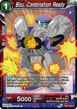 Bizu, Combination Ready (BT17-024) [Ultimate Squad] 