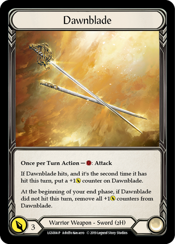 Dawnblade [LGS004-P] (Promo) 1st Edition Cold Foil 
