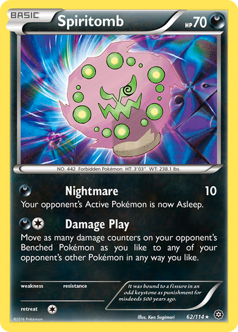 Spiritomb (62/114) [XY: Steam Siege] 