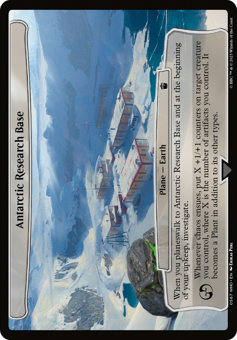 Antarctic Research Base [Planechase] 