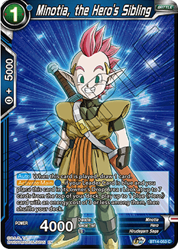 Minotia, the Hero's Sibling (BT14-053) [Cross Spirits] 