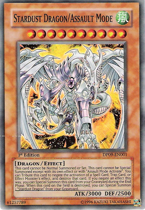 Stardust Dragon/Assault Mode [DP09-EN001] Super Rare 