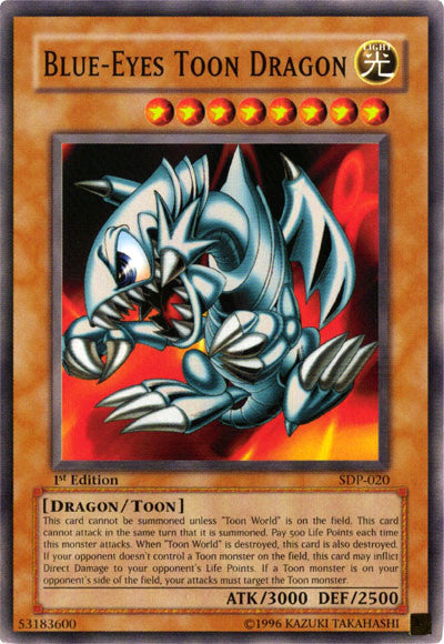 Blue-Eyes Toon Dragon [SDP-020] Common 