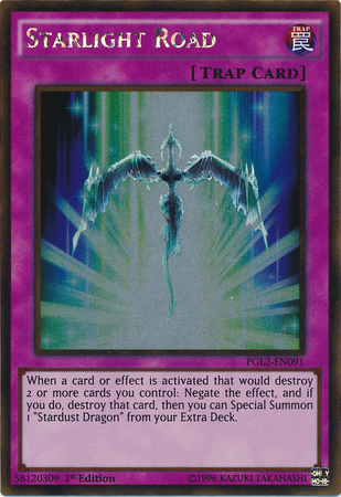 Starlight Road [PGL2-EN091] Gold Rare 