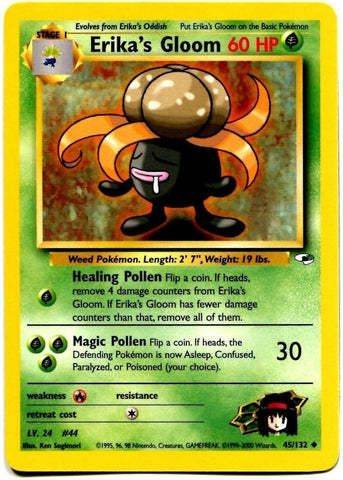 Erika's Gloom (45/132) [Gym Heroes Unlimited] 