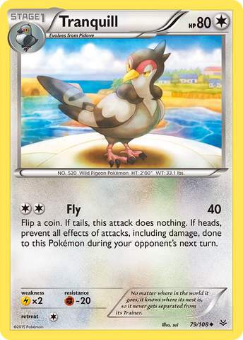 Tranquill (79/108) [XY: Roaring Skies] 