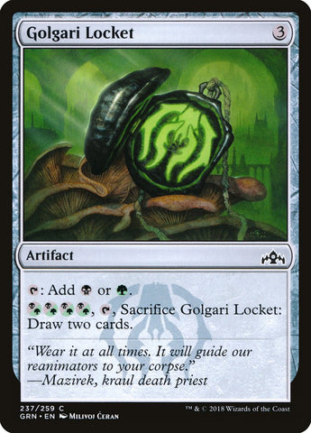 Golgari Locket [Guilds of Ravnica] 