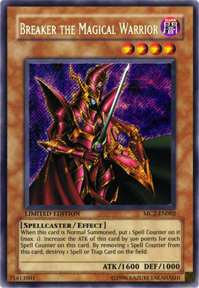 Breaker the Magical Warrior [MC2-EN002] Secret Rare 