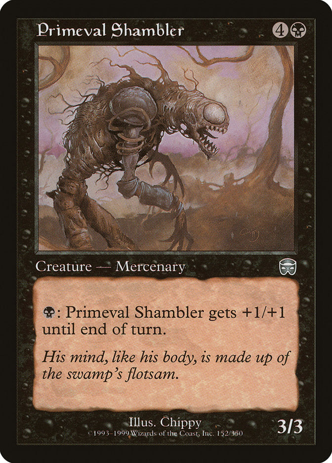 Primeval Shambler [Mercadian Masques] 