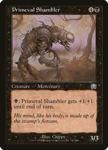 Primeval Shambler [Mercadian Masques] 