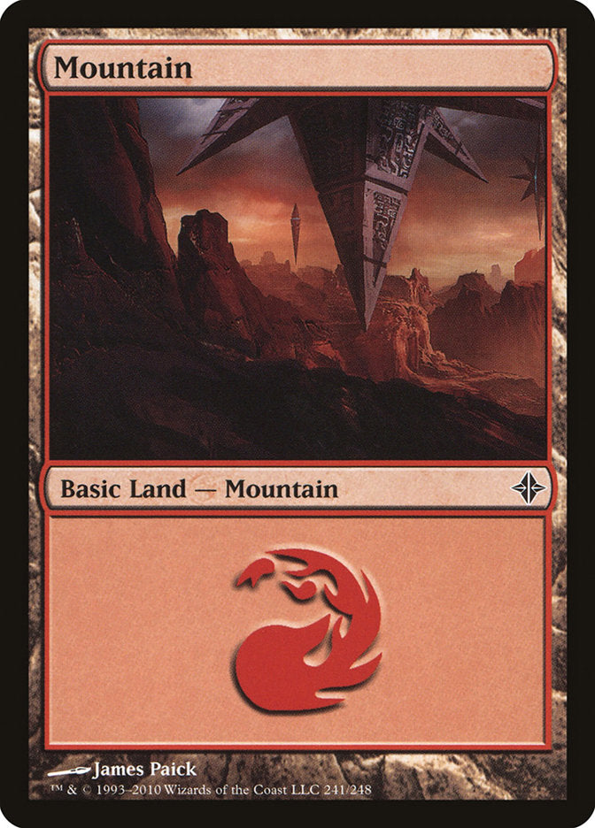 Mountain (241) [Rise of the Eldrazi] 