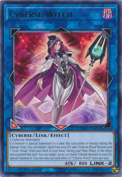 Cyberse Witch [CYHO-EN035] Rare 
